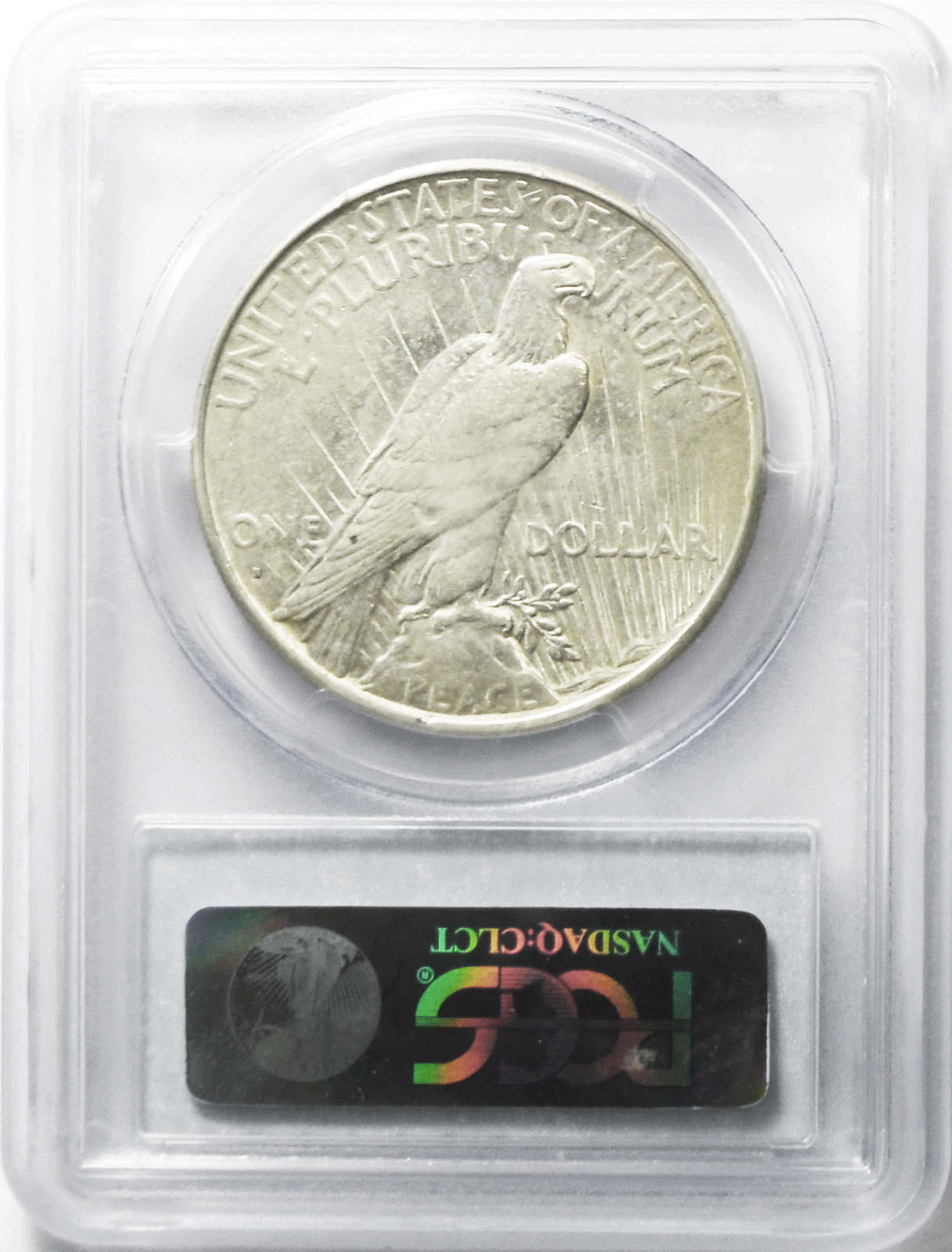 1934 S $1 Peace Silver One Dollar US PCGS AU55 San Francisco Rare