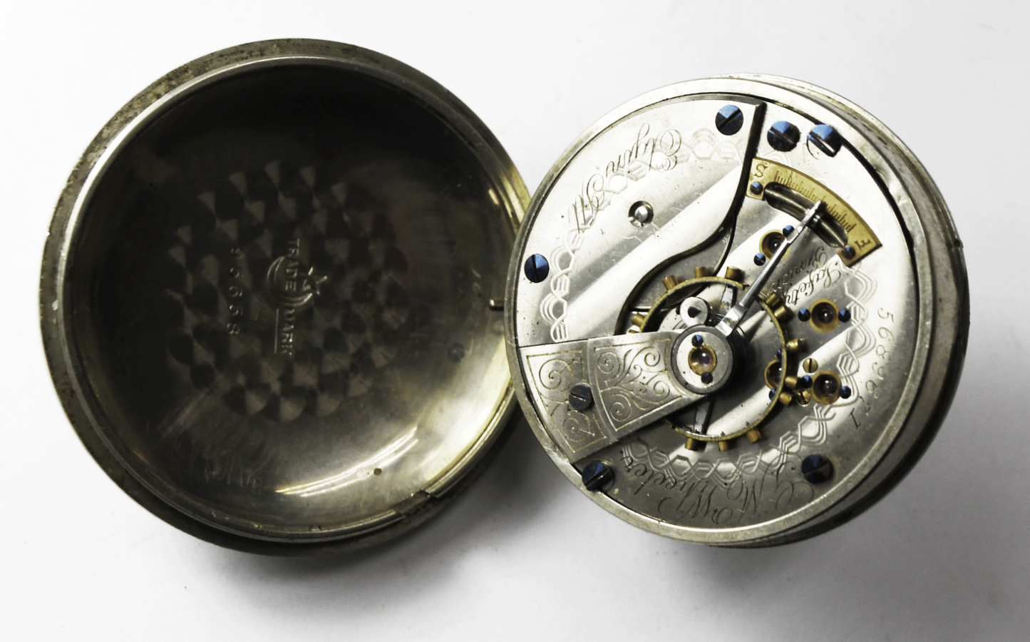1895 Elgin Size 18 GM Wheeler Pocket Watch PS OF Swingcase