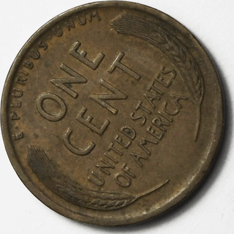 1916 1c Lincoln Wheat Cent Philadelphia Penny