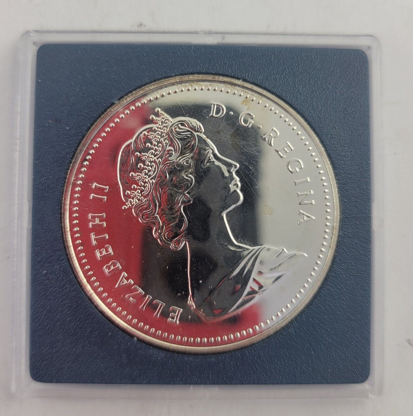 1886-1986 Canada Commemorative Silver Dollar Vancouver Centennial .375 ASW