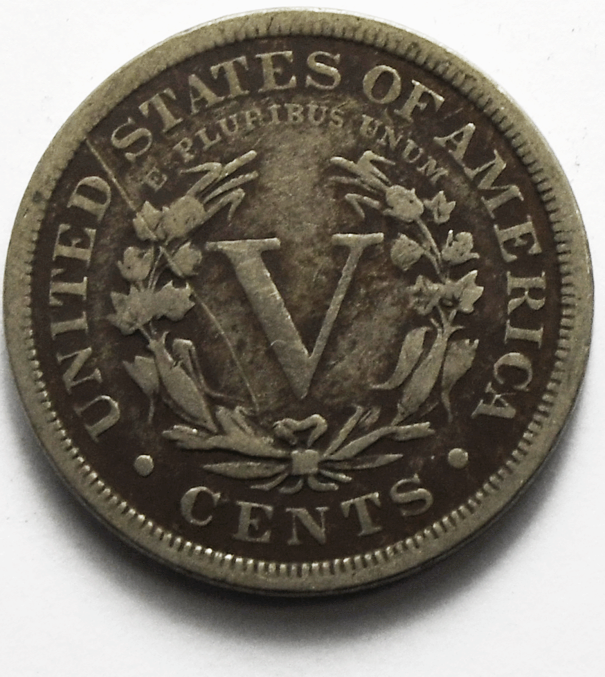 1888 5c V Liberty Nickel Five Cents Rare US Philadelphia