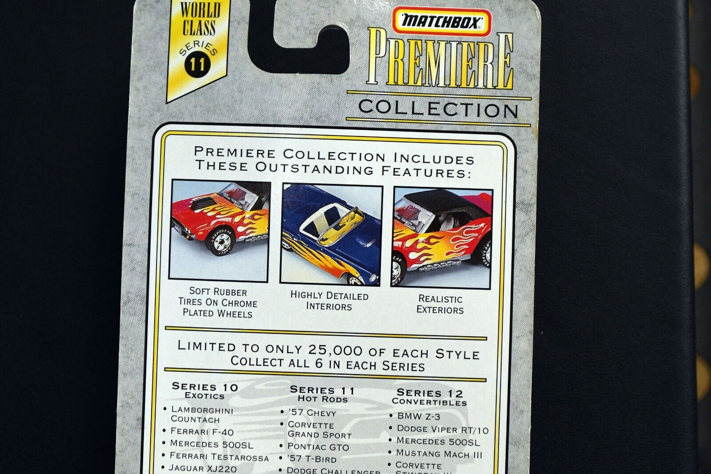 1997 Matchbox Premiere Hot Rod '57 T-Bird Series 11 Hot Rods Limited Edition