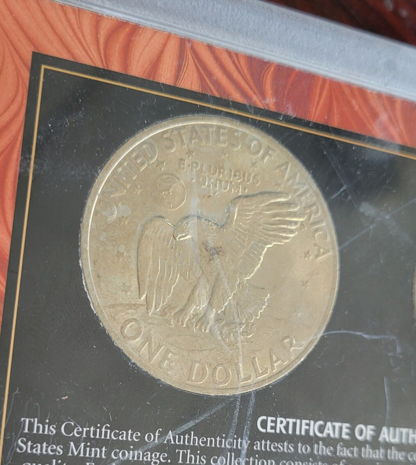 1971-1978 First &Last Eisenhower Ike Dollar Collection Set wCOA