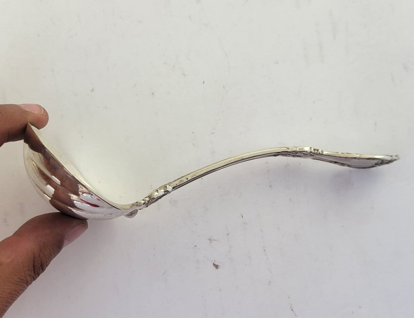 King Edward by Gorham Sterling Silver 6 3/4" Solid Gravy Ladle 2.2oz.