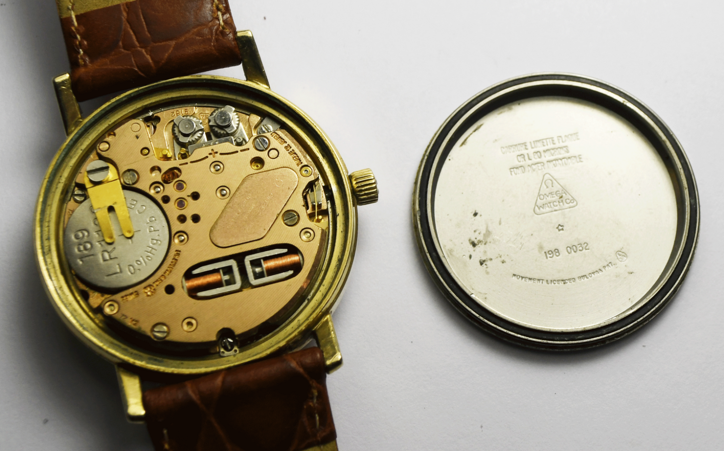 Men's Omega Electronic 300hz Deville Chronometer Date 1250 GEP 36mm