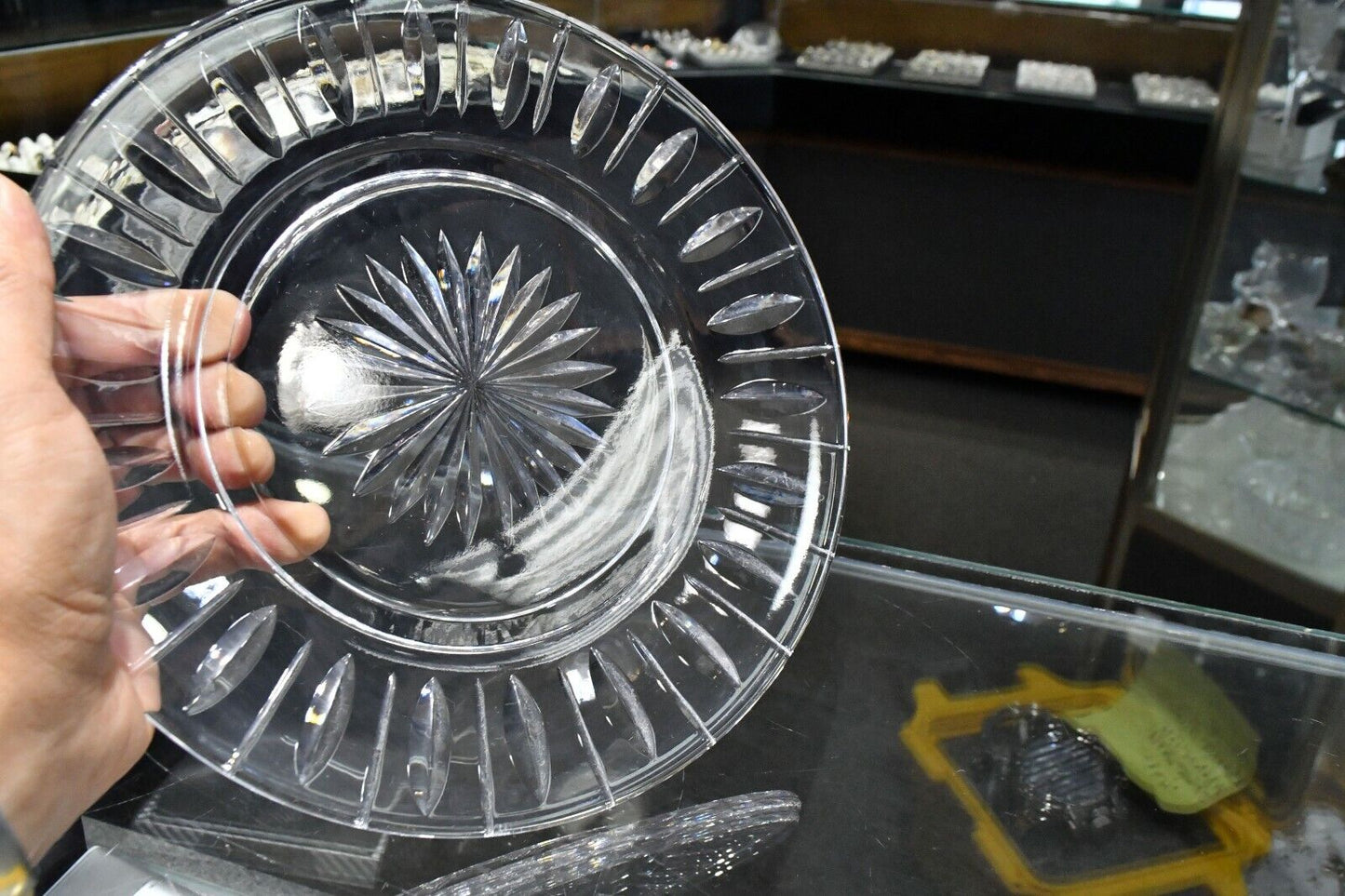 Hampshire by Stuart 8 1/2" Crystal Glass Luncheon Bread Plate