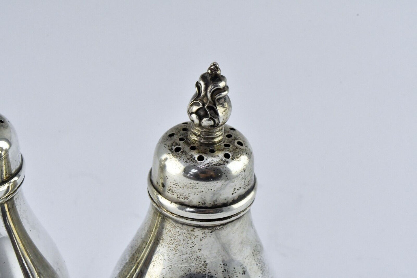 Royal Danish by International Sterling 4 1/2" Salt & Pepper Shakers 4.6 oz.