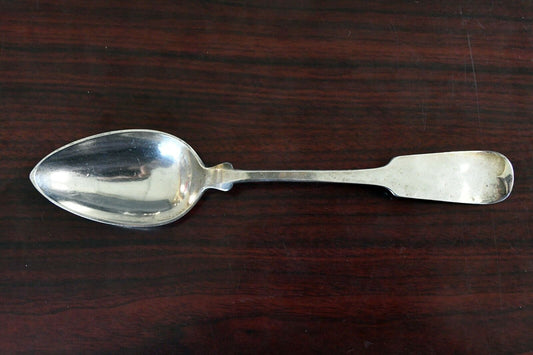 Sturbridge by Old Newbury Crafters Sterling Solid 9" Serving Spoon Lapham 2.3 oz