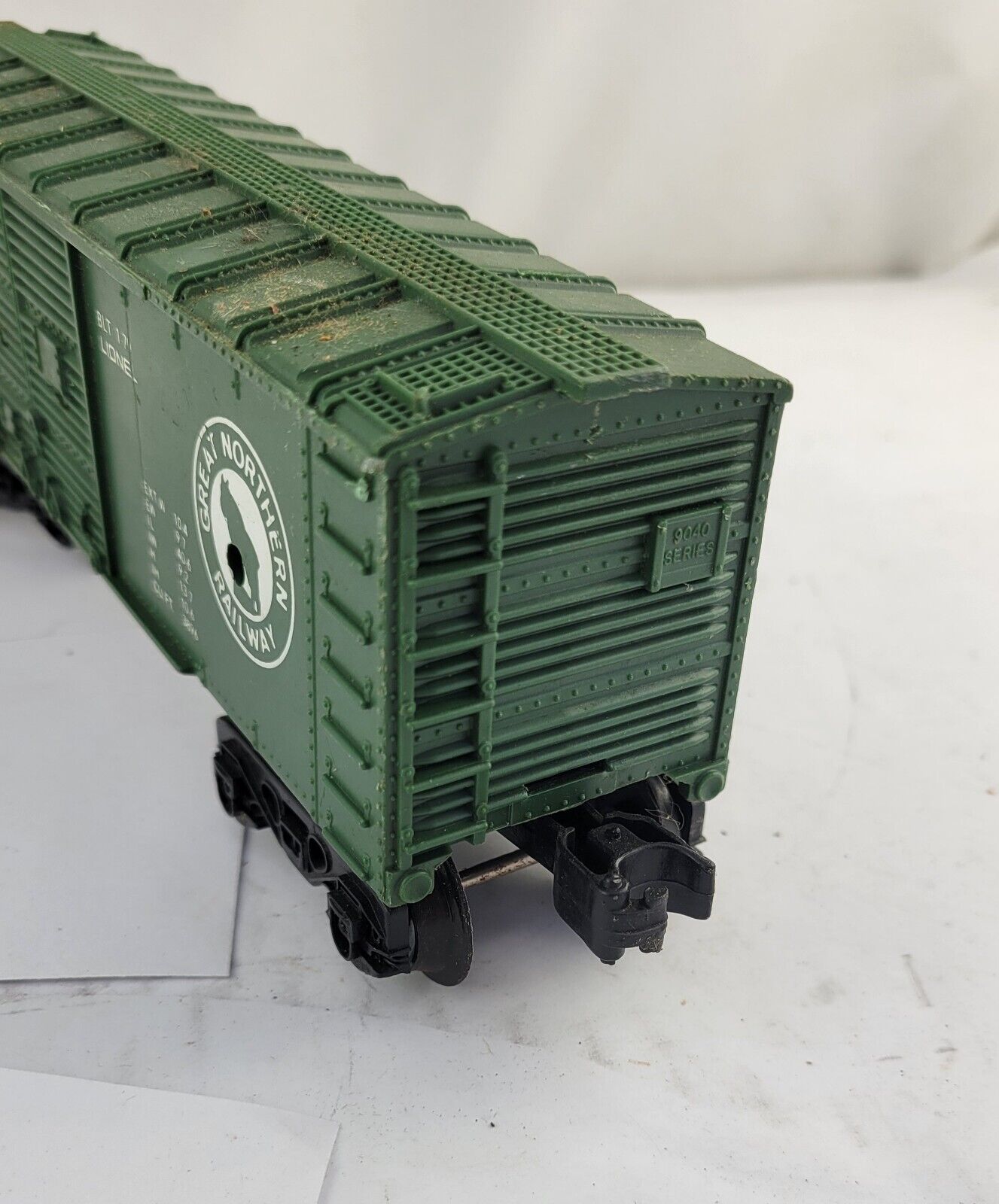 Lionel 9339 O Gauge Great Northern Boxcar Forest Green