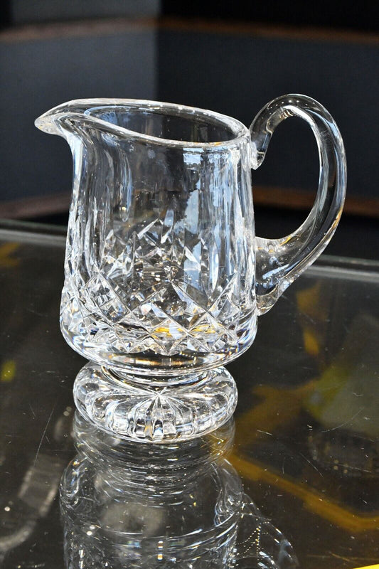 Lismore by Waterford 24% Lead Crystal Hand Cut Creamer 4 1/2"