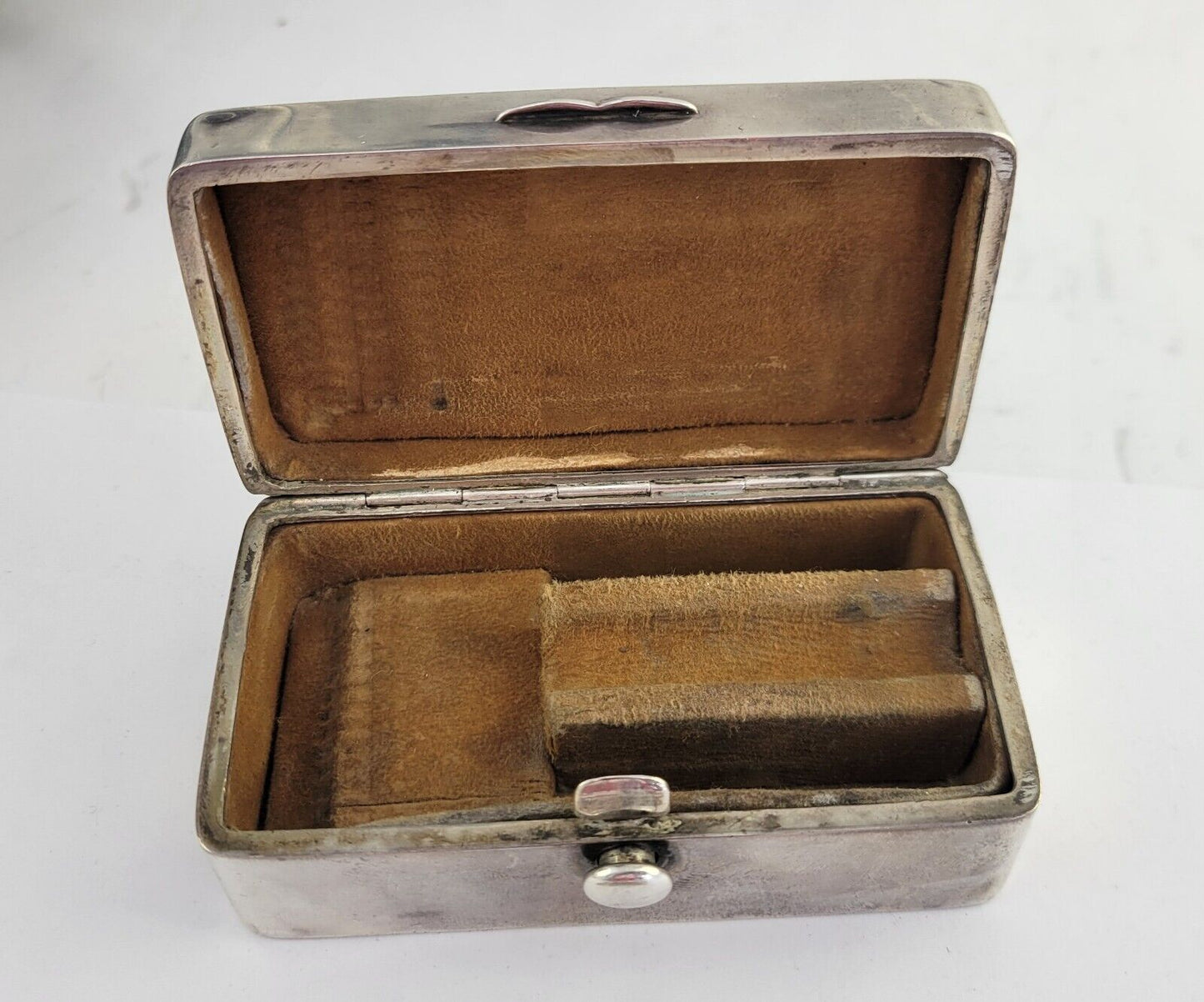 Vintage Gillette Travel Razor Set w/Sterling Case and Extra Razor Holder England
