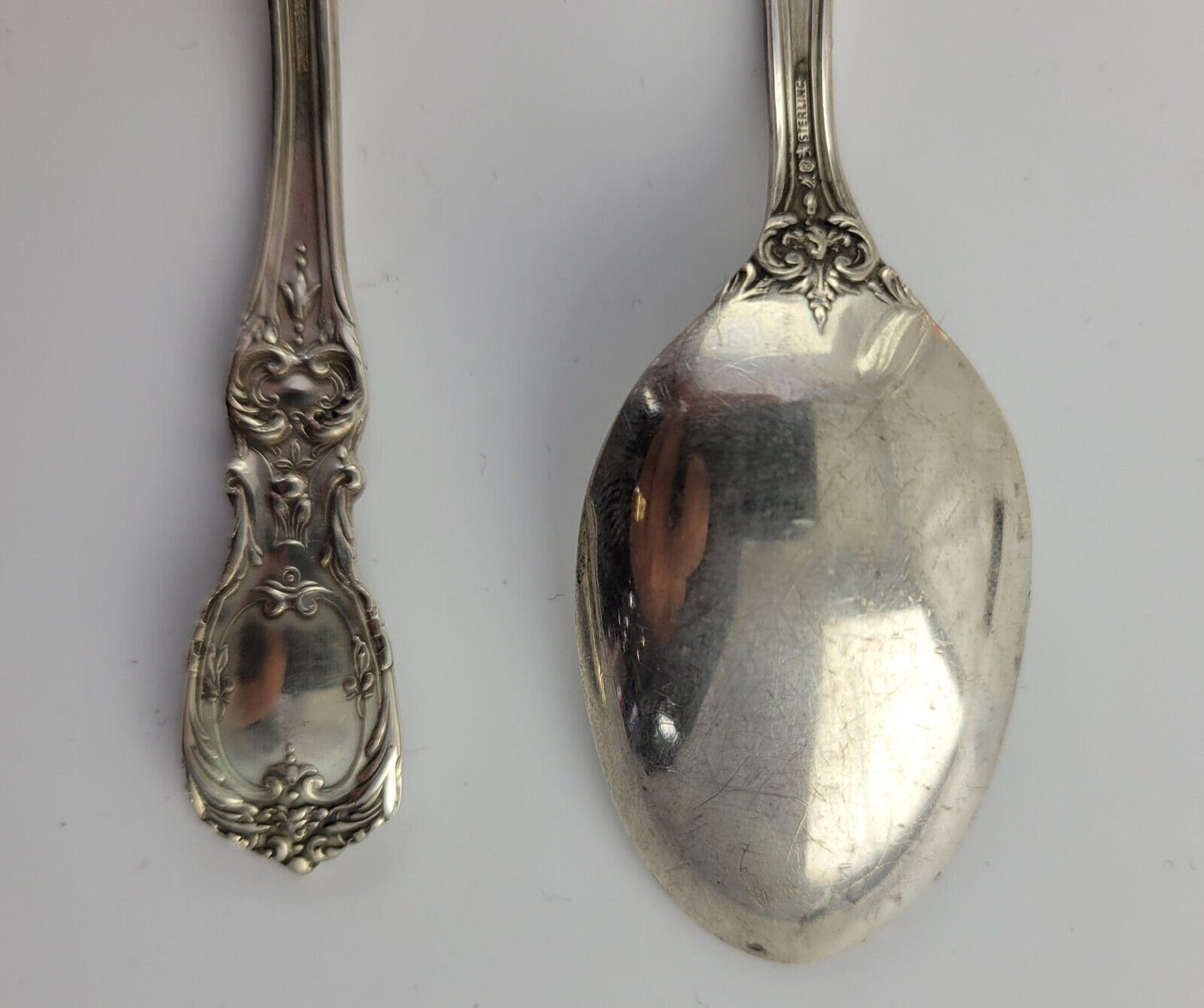 Francis I by Reed & Barton Old Mark Sterling Silver 2Pc Baby Set 1.3oz.