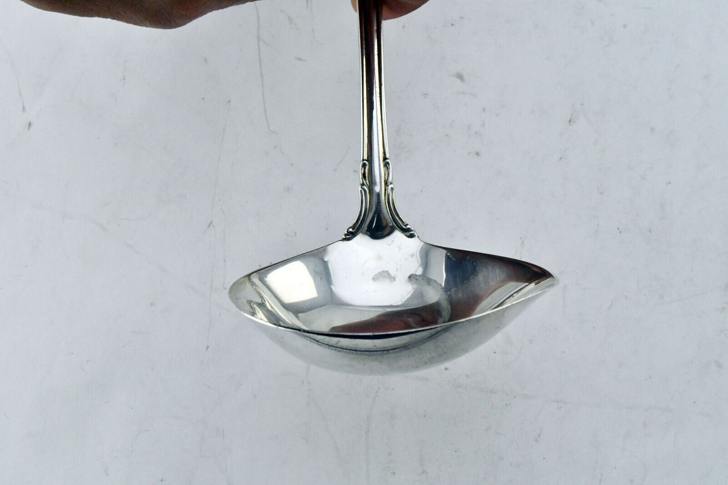 Hampton Court by Reed & Barton Sterling 6 3/4" Solid Gravy Ladle 2.3 oz.