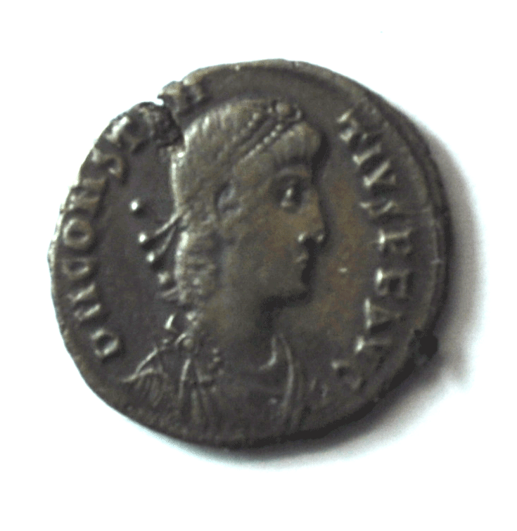 Constantius II. AD 337-361 Centenionalis Fallen Horseman ALEA Alexandria