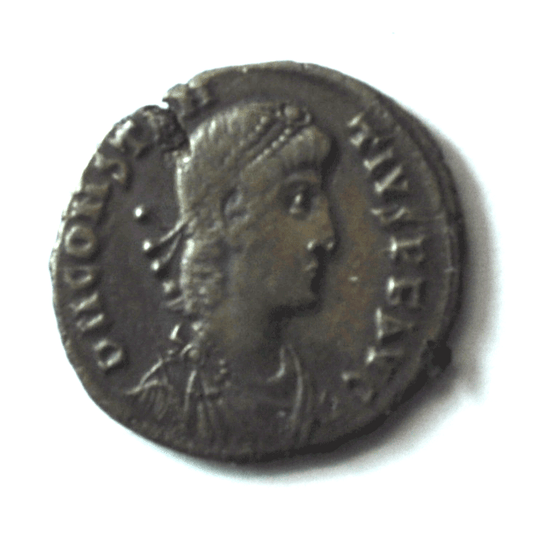 Constantius II. AD 337-361 Centenionalis Fallen Horseman ALEA Alexandria
