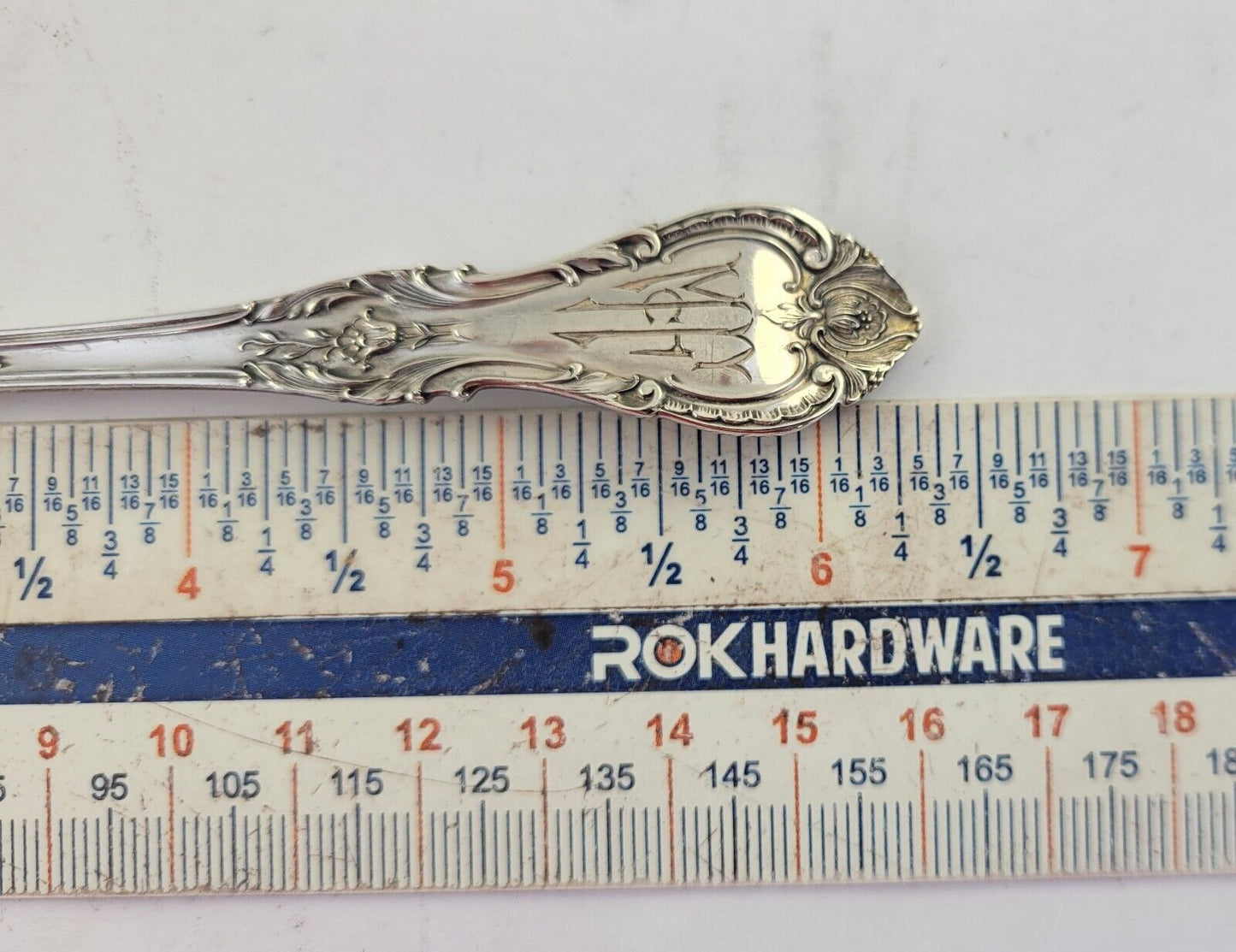 Gorham King Edward Sterling Silver  6 1/4" Round Bowl Cream Soup Spoon  1.1oz.