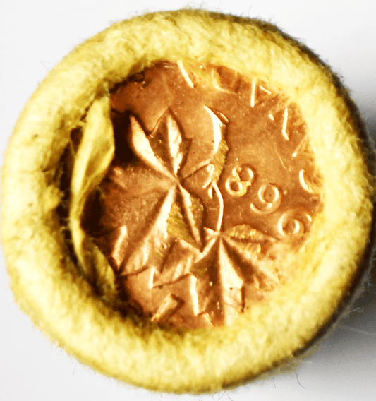 Roll of 50 1968 1c Canada One Small Cent Uncirculated Roll