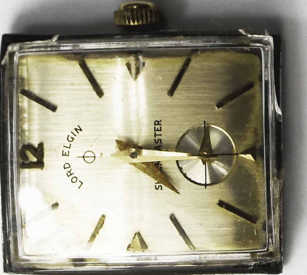 Lord Elgin 730 Watch Movement 23J 22mm x 26mm Bezel Crystal Shockmaste Precious Metals Gems