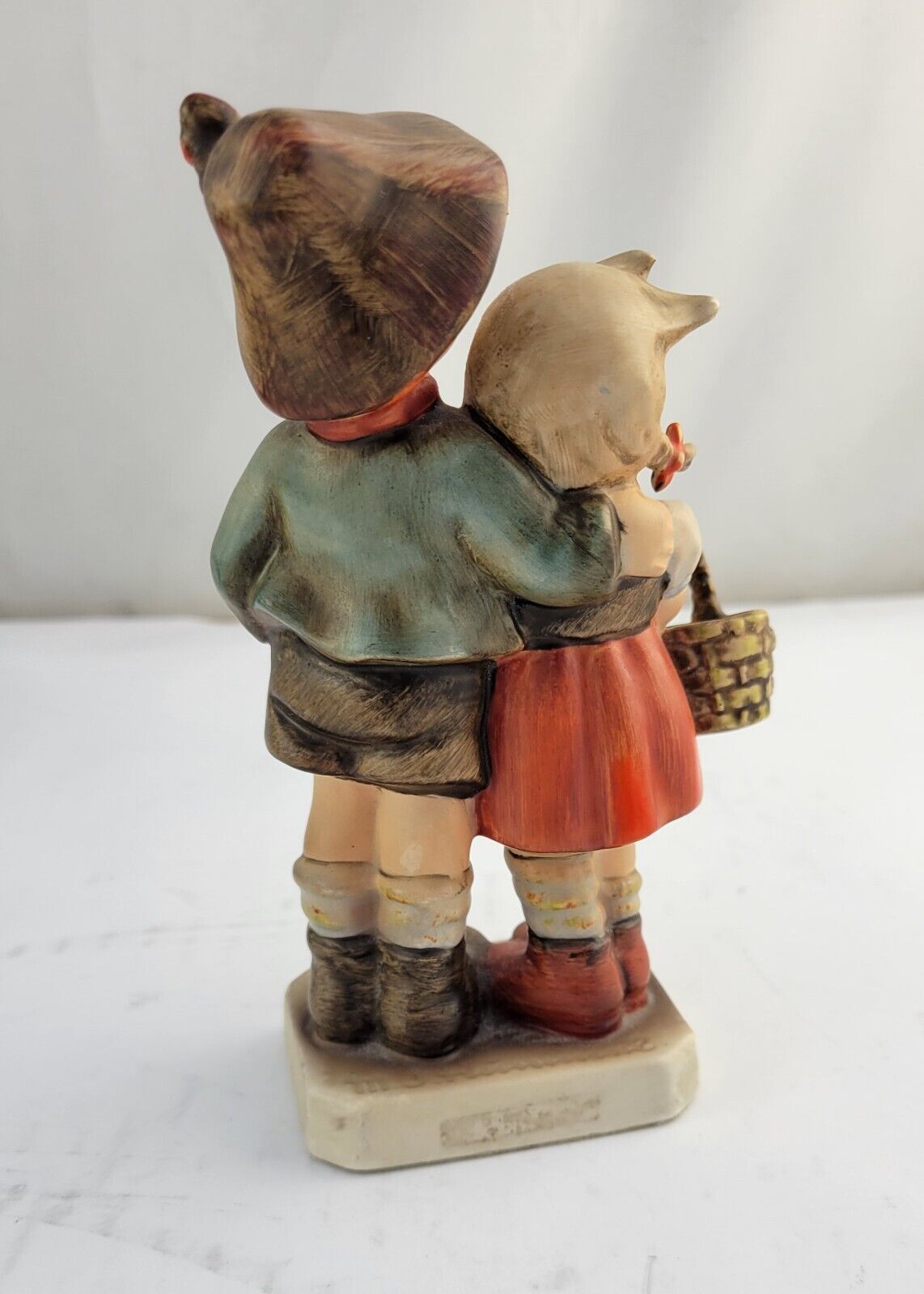 Hummel Goebel #94 /1 "Surprise" TMK-2 Boy & Girl holding Basket 1950-1959