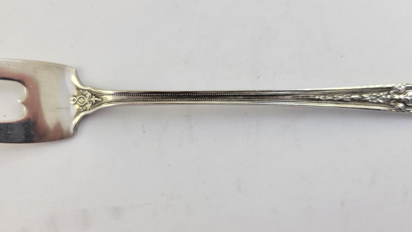 Louis XIV By Towle Sterling Silver Pickle/Olive Fork 2-Tine with Barbs 6 1/4"
