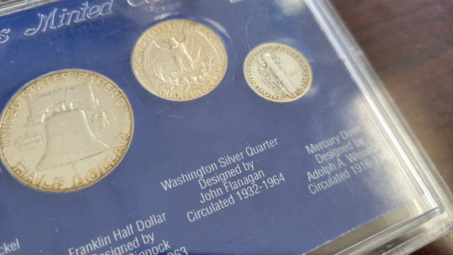 American Obsolete Collection Coins Franklin, Buffalo, Mercury, Steel Penny Set