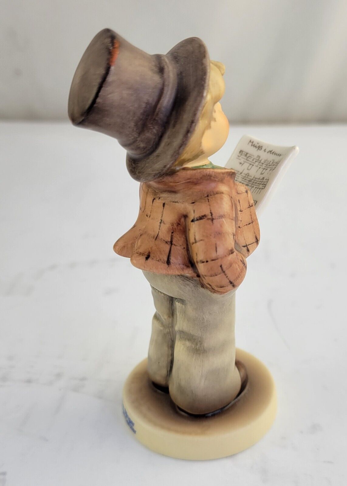 Goebel Hummel 4" Boy "Lamplight Caroler" Singing #847 Germany TMK8