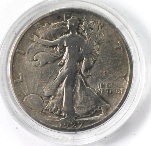 1927 S 50c Walking Liberty Silver Half Dollar Fifty Cents San Francisco