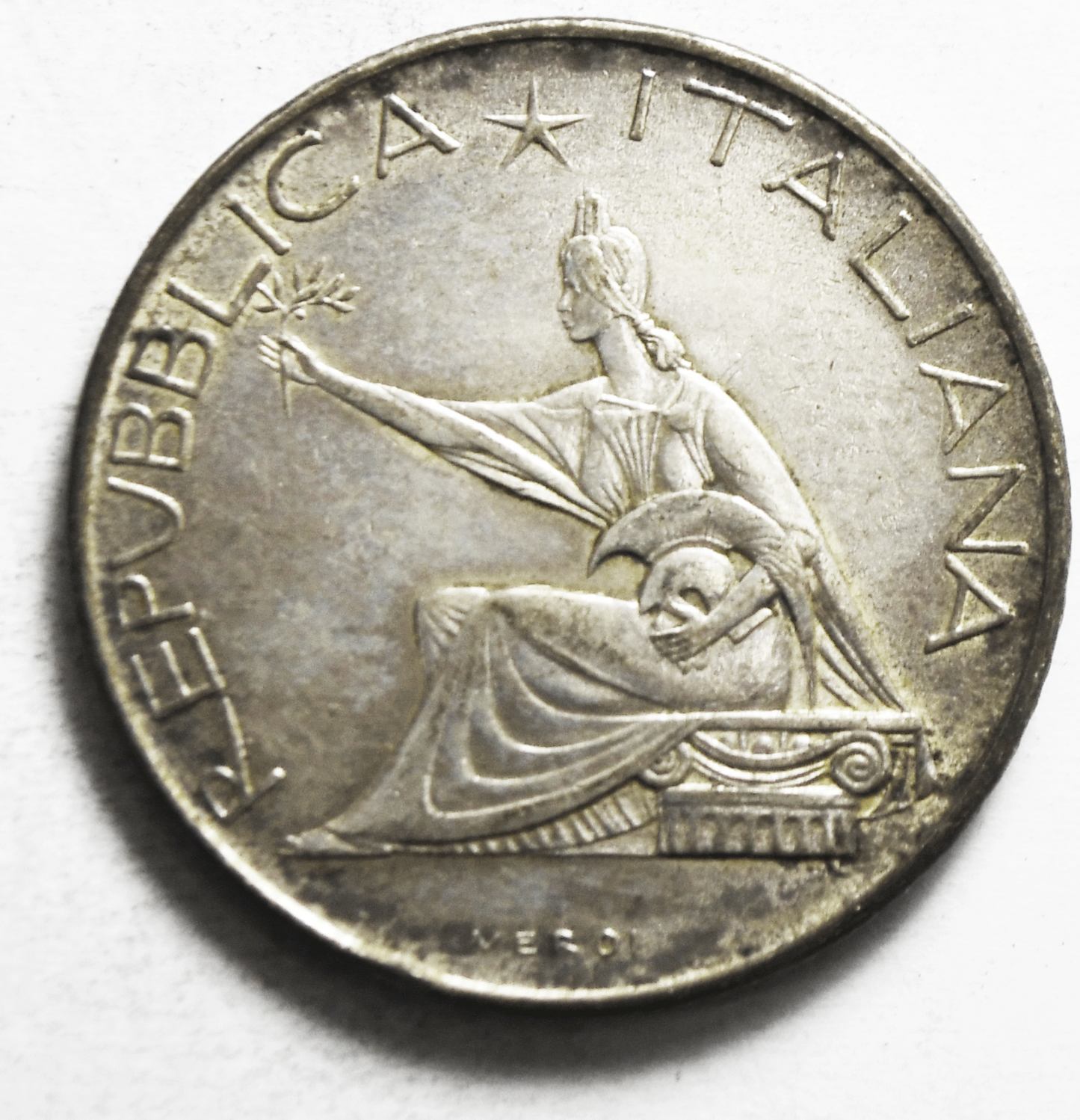 1961 R Italy 500 Lire KM# 99 Silver Coin