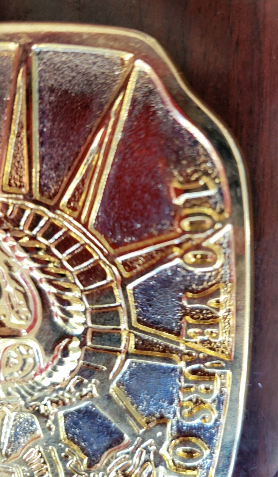 Vintage Statue of Liberty 100 Years of Liberty Two Tone Belt Buckle 1886 - 1986
