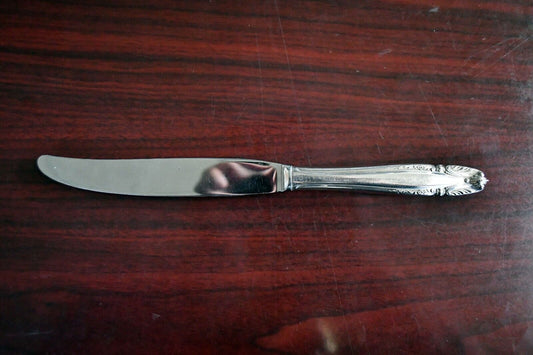 Stradivari by Wallace Sterling Silver/Stainless Modern 9 1/8" Dinner Knife 2.5oz