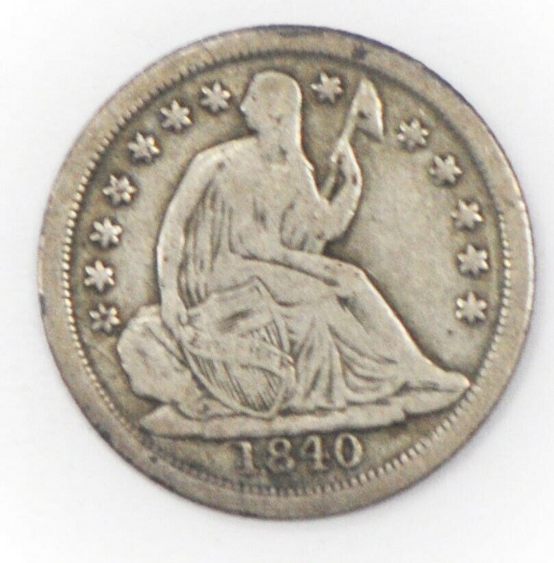 1840 O H10c Seated Liberty Silver Half Dime New Orleans No Drapery