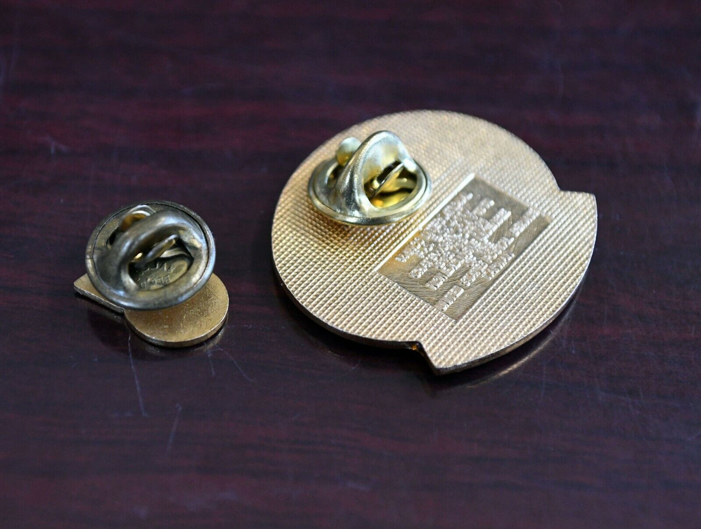 2 pc. Post Office Express Mail Enameled Pin Set Superior Accomplishment Award