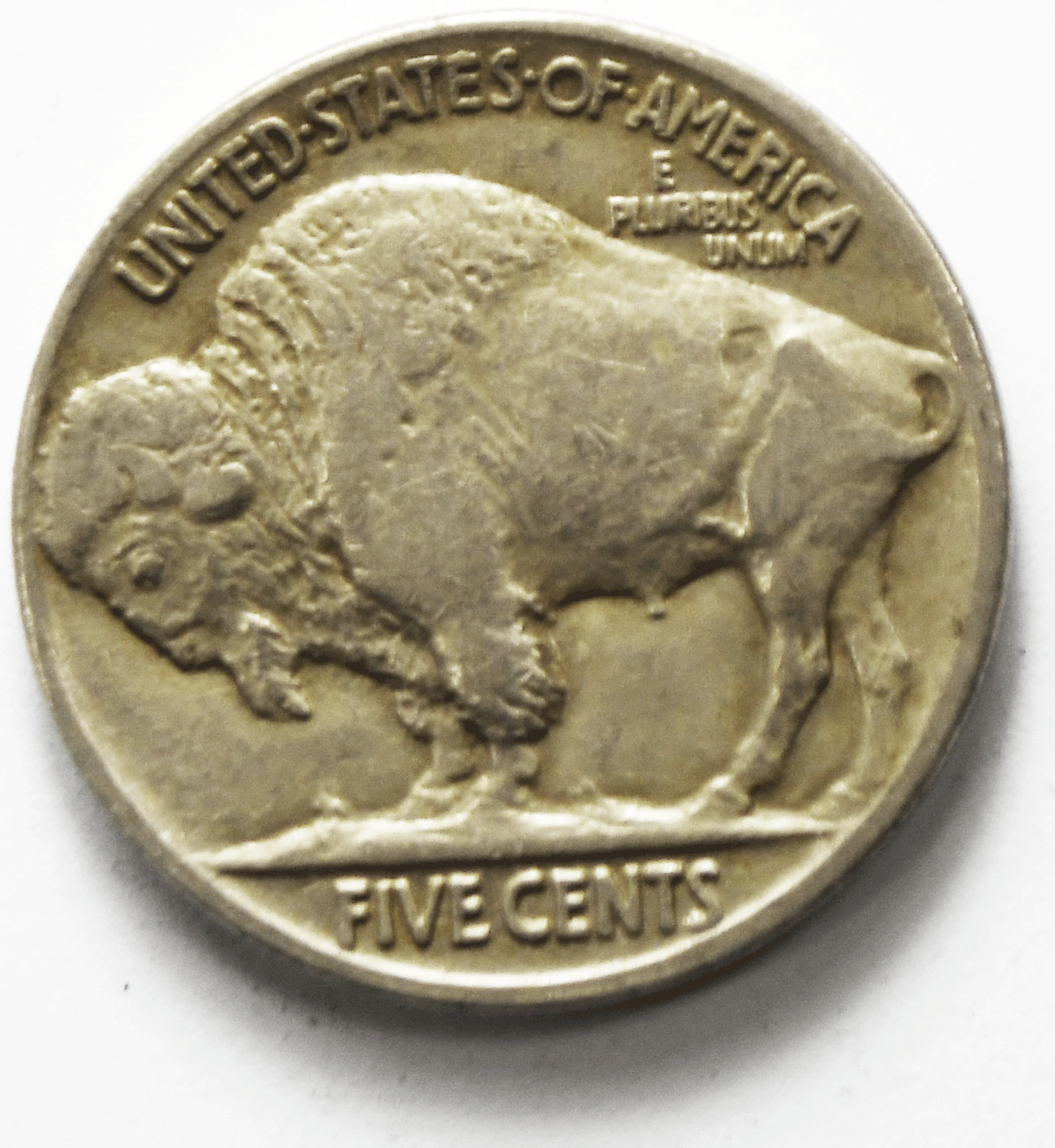 1923 5c Buffalo Nickel Five Cents Philadelphia