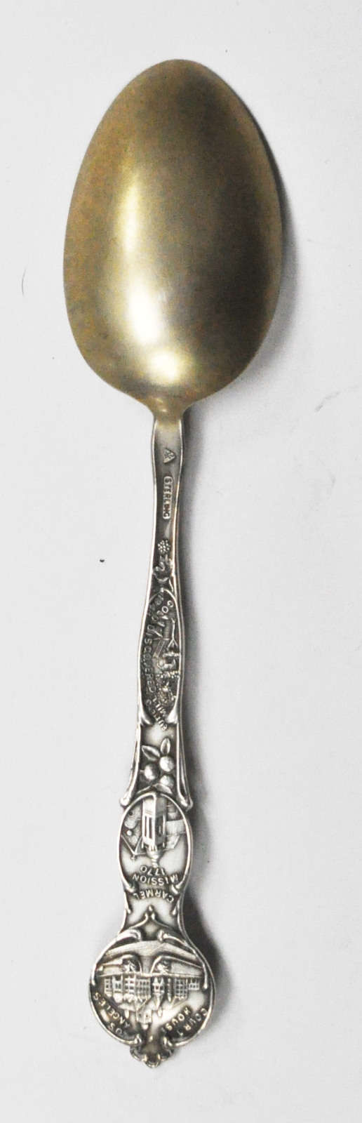 Sterling Joseph Mayer Los Angeles California Souvenir Spoon 5-1/2"