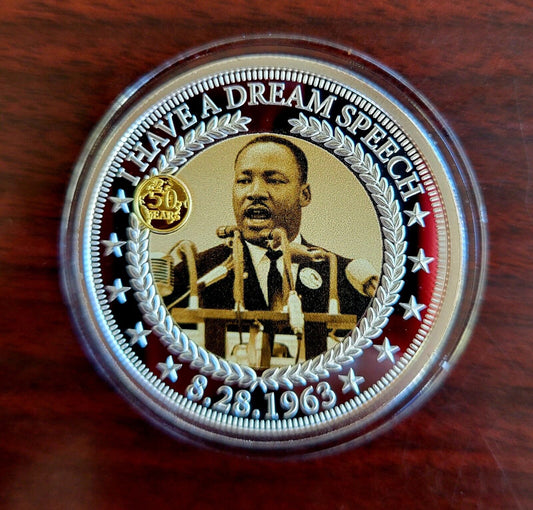 2018 Dr. Martin Luther King Jr. "I Have a Dream" Speech Sterling  Commemorative