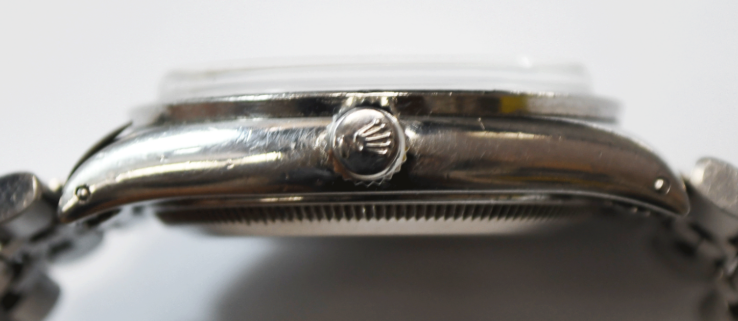 1945 Men's Rolex Oyster Perpetual 6569 Stainless Steel 34mm 1030 Automatic