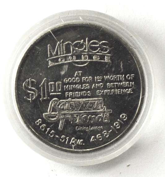 Mixer's Lounge $1 Canada Dollar Chef's Table Between Friends 34mm Trade Token