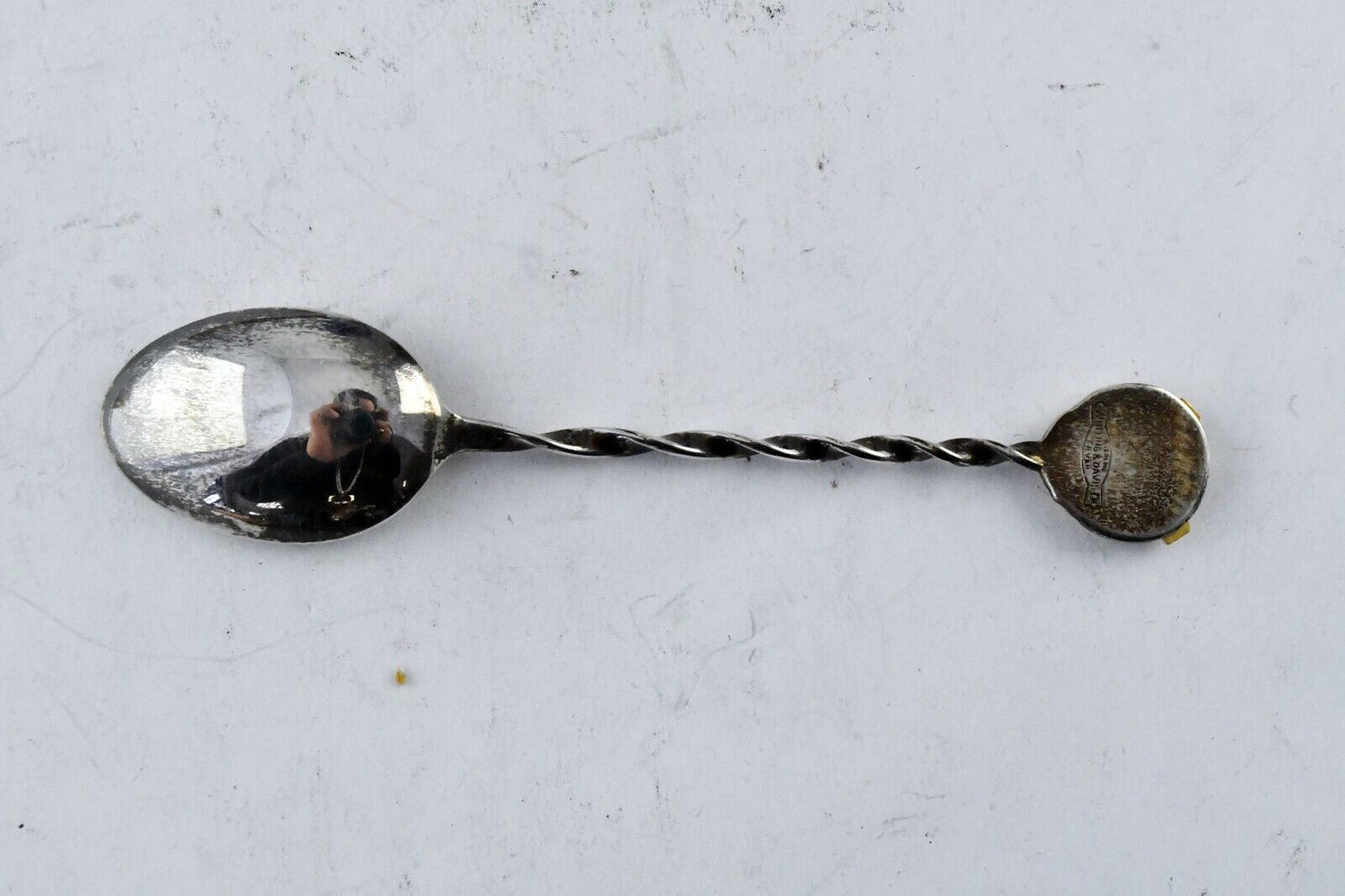 National Hairdresser & Cosmetologists Association Sterling Souvenir Spoon  .38oz