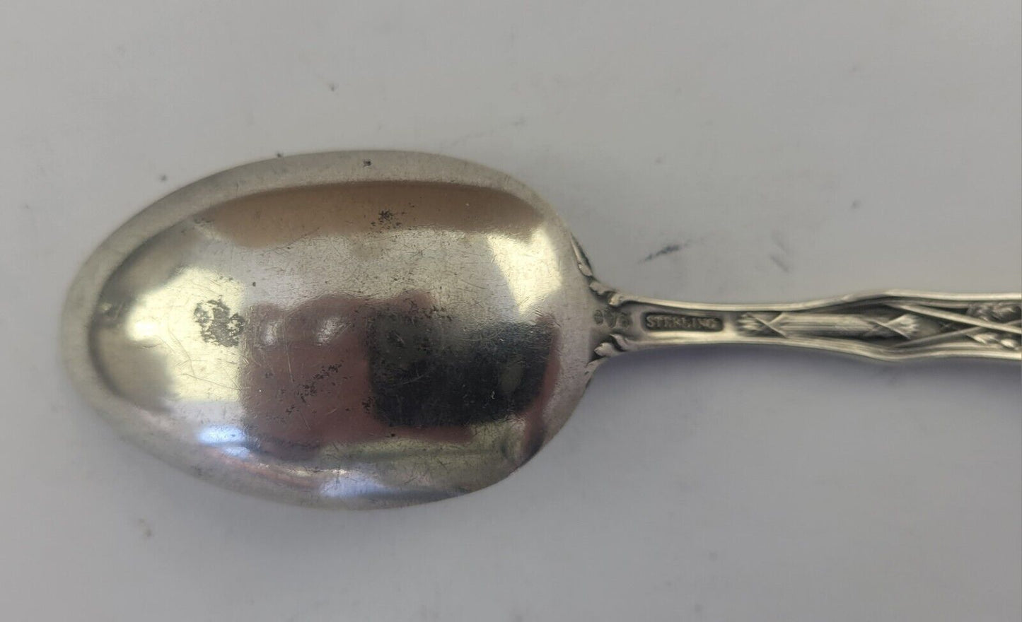 Post Office Omaha Nebraska 5 1/2" Souvenir Spoon Sterling. 63oz. by Watson