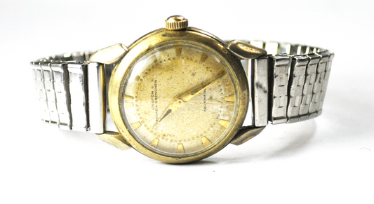 Vintage Croton E3SE C2374 Aquamatic 1256 Nevada Grenchen 31mm Fancy Lug Watch