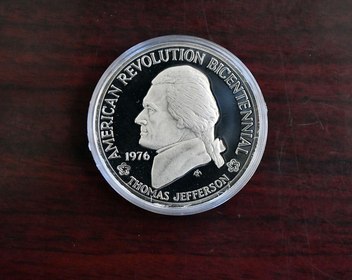 1976 American Revolution Bicentennial Declaration of Independence Sterling  31gr