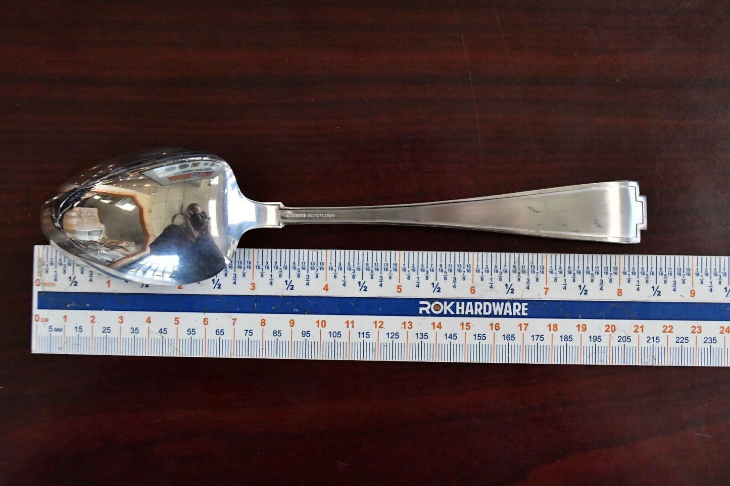 Etruscan by Gorham Sterling Silver 8 3/8" Solid Vegetable Serving Spoon  2 oz.