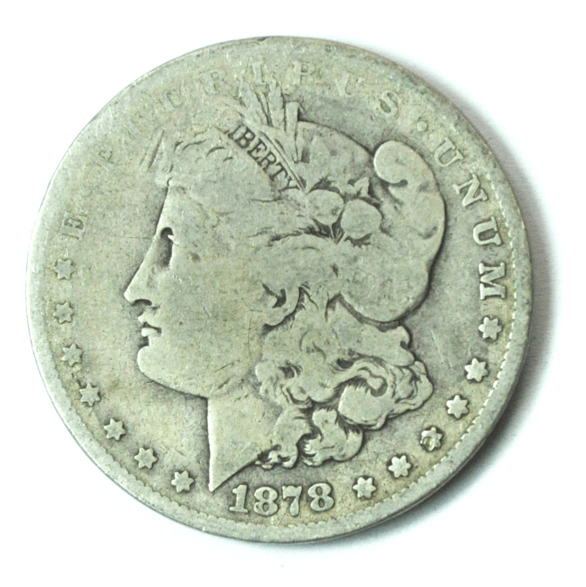 1878 79 Rev $1 Morgan Silver One Dollar US Philadelphia