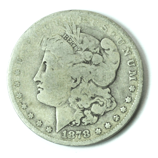 1878 79 Rev $1 Morgan Silver One Dollar US Philadelphia