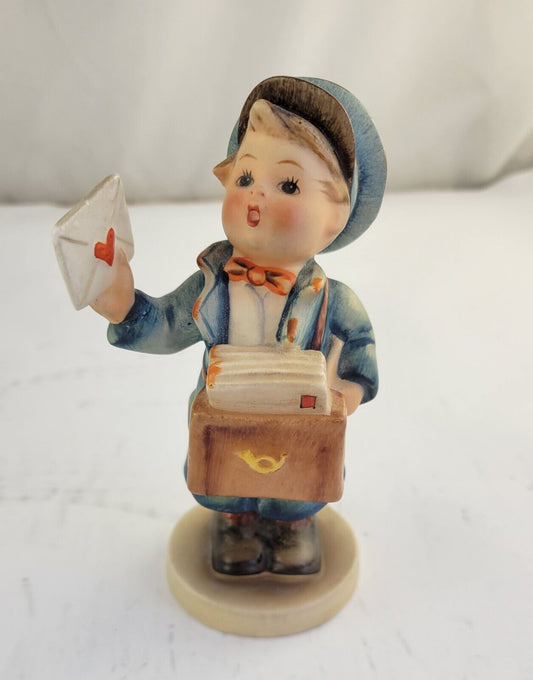 Goebel Hummel 5" Porcelain “Postman” #119 Figurine - TMK2 Tall Germany