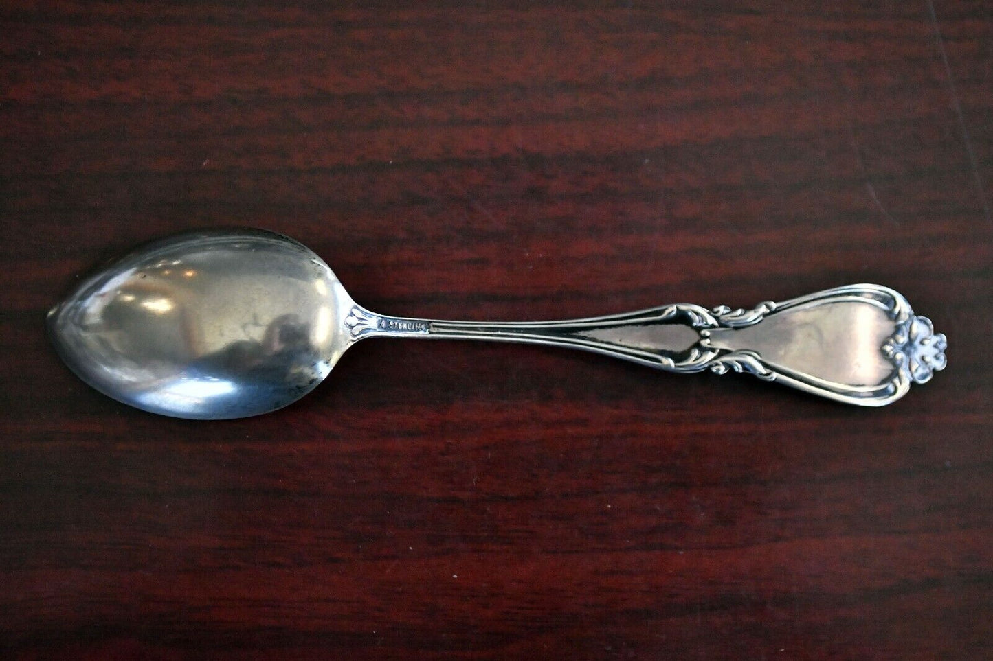 Cedar Rapids Iowa Sterling Silver 5 1/4" Souvenir Spoon .54 oz.