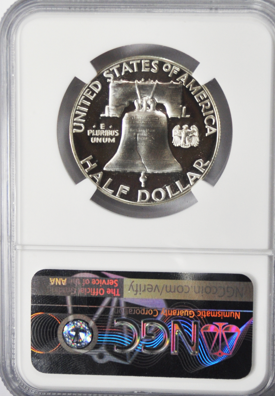 1961 50c Franklin Proof Silver Half Dollar Fifty Cents NGC PF68* Cameo Star