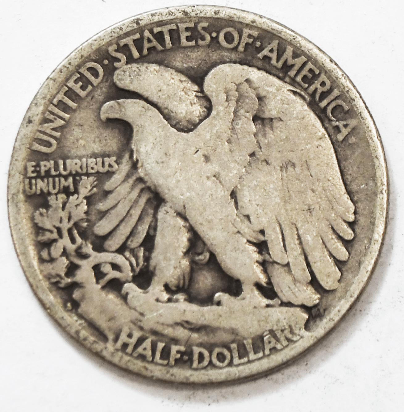 1917 SR 50c Walking Liberty Silver Half Dollar Fifty Cents San Francisco Reverse