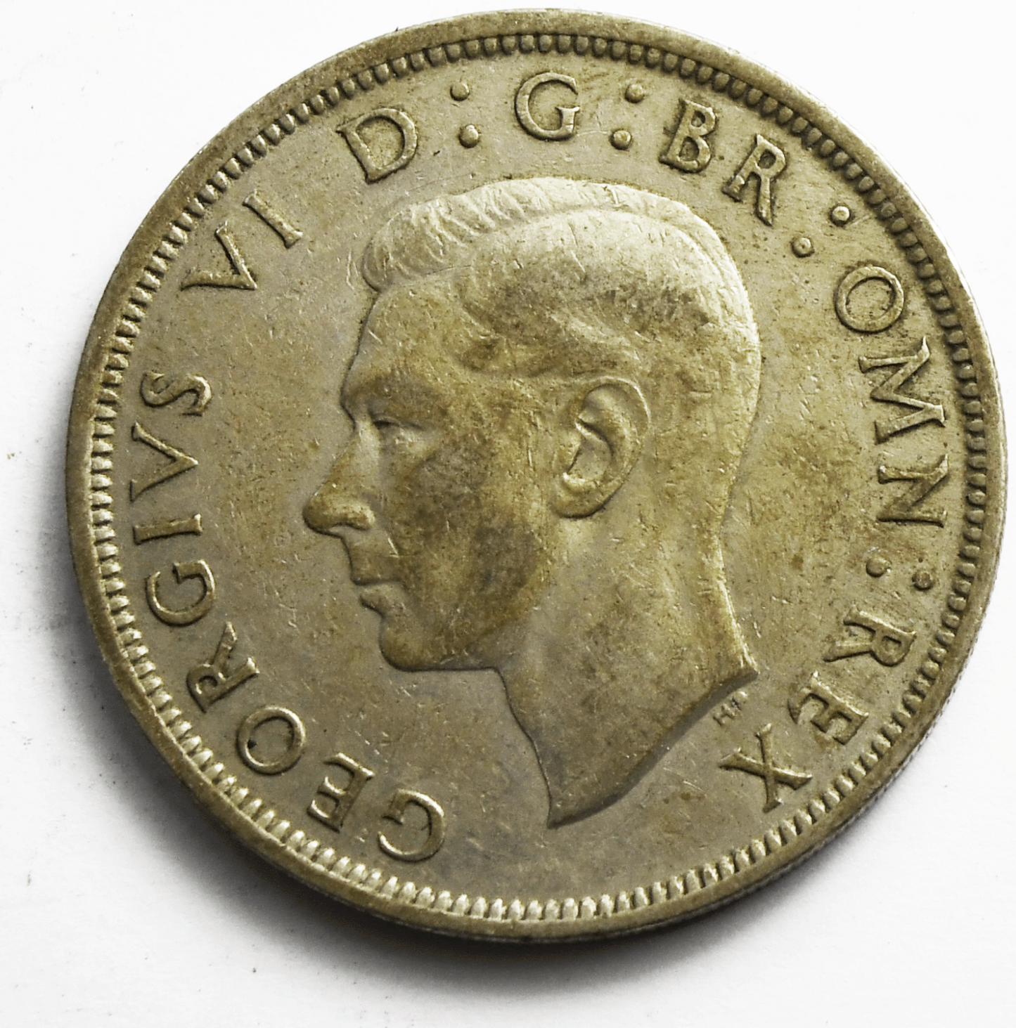 1948 Great Britain Half 1/2 Crown KM# 866 Copper Nickel Coin