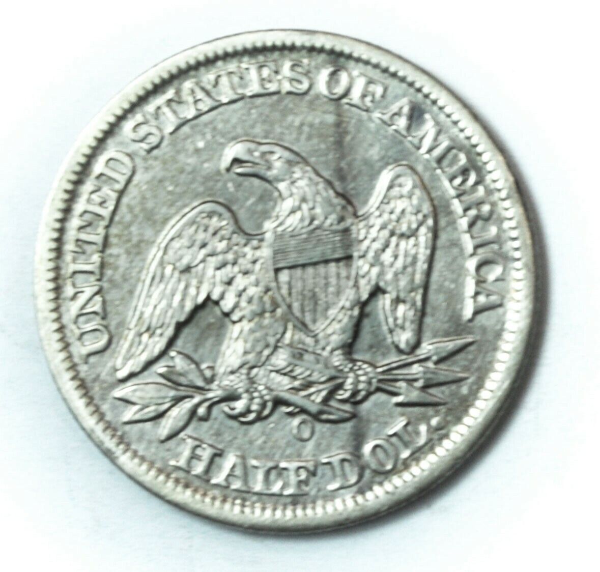 1849 O 50c Seated Liberty Silver Half Dollar Fifty Cents New Orleans XF